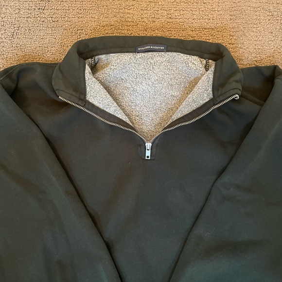 Brandy Melville Quarter Zip - Picture 4 of 5